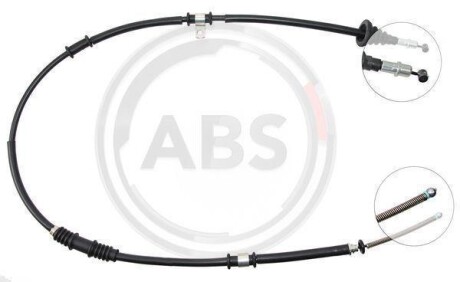 Фото 1 - трос, стояночная тормозная система A.B.S. K11337 Трос, стояночная тормозная система A.B.S. K11337 (фото 1)