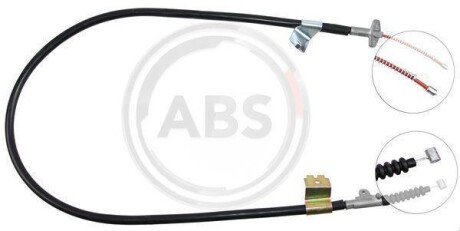 Трос, стояночная тормозная система A.B.S. K11547