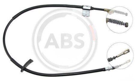 Трос, стояночная тормозная система A.B.S. K11557