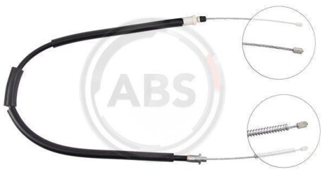 Трос, стояночная тормозная система A.B.S. K11687
