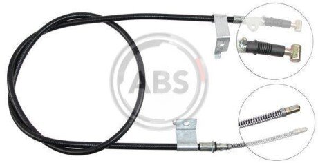 Трос, стояночная тормозная система A.B.S. K11797