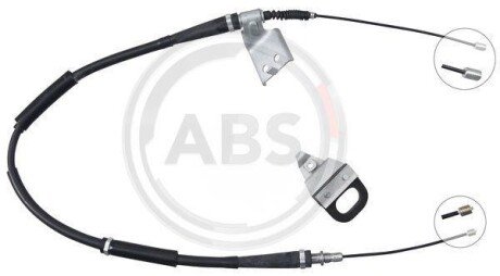 Трос, стояночная тормозная система A.B.S. K11937