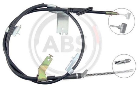 Трос, стояночная тормозная система A.B.S. K12037