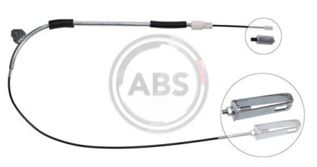 Трос ручного гальма A.B.S. A.B.S. K12191