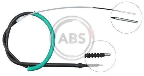 Трос, стояночная тормозная система A.B.S. K12556