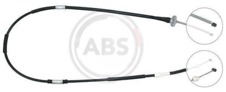 Трос, стояночная тормозная система A.B.S. K12668