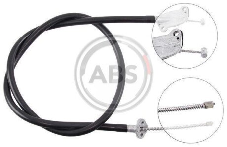 Трос ручного гальма A.B.S. A.B.S. K13488
