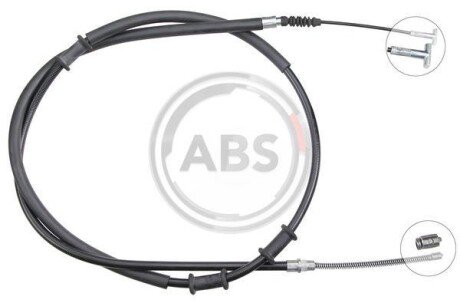 Трос, стояночная тормозная система A.B.S. K13932