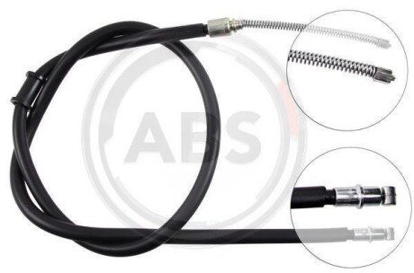 Фото 1 - трос, стояночная тормозная система A.B.S. K14757 Трос, стояночная тормозная система A.B.S. K14757 (фото 1)