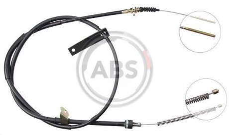 Трос ручного гальма A.B.S. A.B.S. K14978