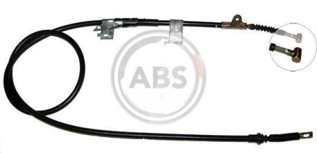 Трос ручного гальма A.B.S. A.B.S. K15237