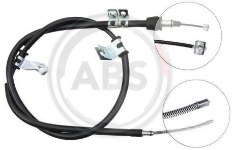 Трос, стояночная тормозная система A.B.S. K17068