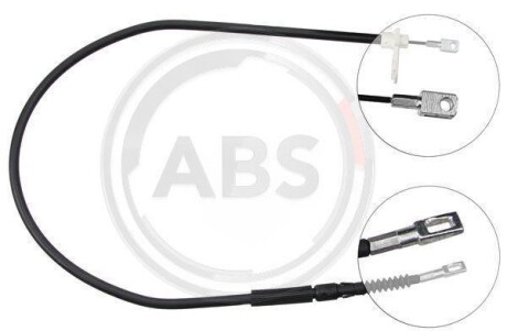 Трос, стояночная тормозная система A.B.S. K17237