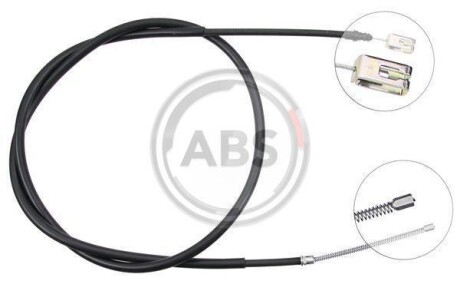 Трос, стояночная тормозная система A.B.S. K17238