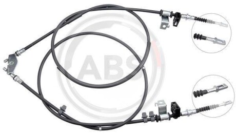 Трос, стояночная тормозная система A.B.S. K17250