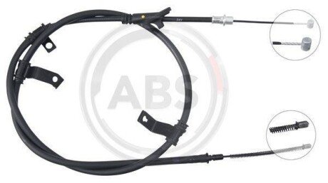 Трос, стояночная тормозная система A.B.S. K17485