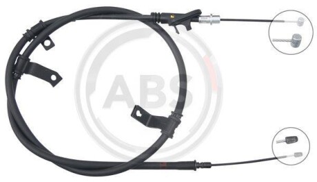 Трос, стояночная тормозная система A.B.S. K17486