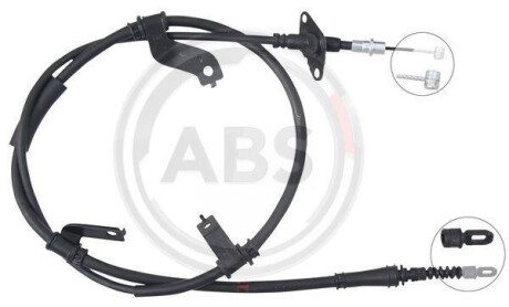 Трос, стояночная тормозная система A.B.S. K17526