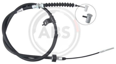 Трос, стояночная тормозная система A.B.S. K17540