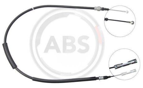 Трос, стояночная тормозная система A.B.S. K18597