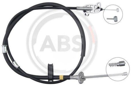 Трос, стояночная тормозная система A.B.S. K18678