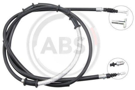 Трос, стояночная тормозная система A.B.S. K18885