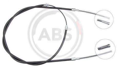 Трос, стояночная тормозная система A.B.S. K18927