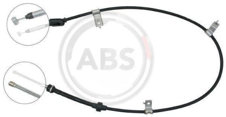 Трос ручного гальма A.B.S. A.B.S. K19048