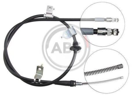 Трос ручного гальма A.B.S. A.B.S. K19367