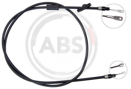 Трос стояночного гальма A.B.S. K19855