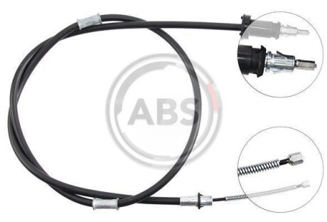 Трос ручного гальма A.B.S. A.B.S. K19976