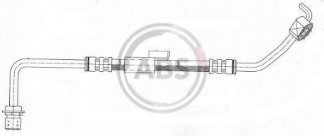 Гальмівний шланг Transit 94-02 A.B.S. SL3364 (фото 1)