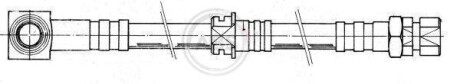 Тормозной шланг A.B.S. SL3493