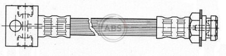 Шланг гальмівний A.B.S. A.B.S. SL4837