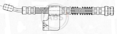 Тормозной шланг A.B.S. SL5016