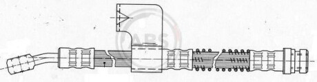 Тормозной шланг A.B.S. SL5017