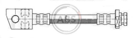 Шланг гальмівний A.B.S. A.B.S. SL5025