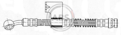 Шланг гальмівний A.B.S. A.B.S. SL5555