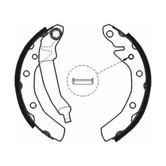 Гальмівні колодки, барабанні ABE C00007ABE