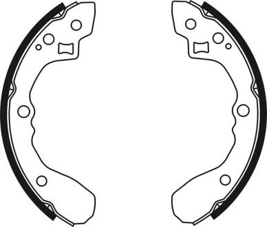 Комплект тормозных колодок ABE C00313ABE