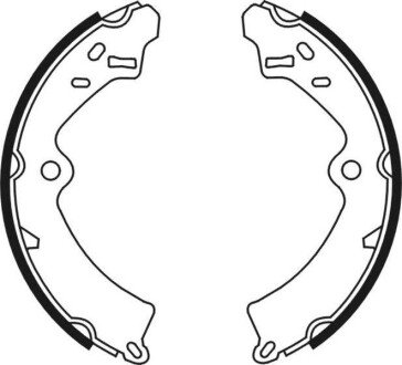 Гальмівні колодки, барабанні ABE C08006ABE