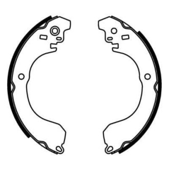 Гальмівні колодки, барабанні ABE C0Y010ABE