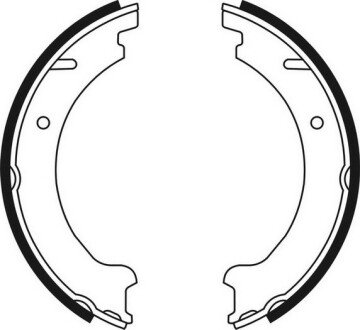 Комплект тормозных колодок, стояночная тормозная система ABE CRV002ABE