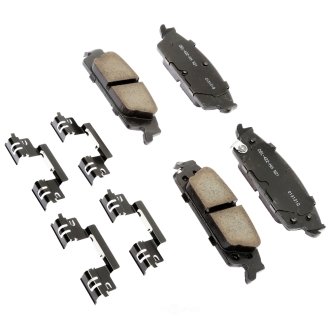 Гальмівні колодки задні ACDelco 17D1707CHF1