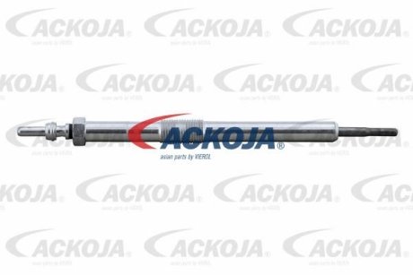 Свічка розжарювання SsangYong Actyon I/Kyron/Rexton/Rexton II/Rodius 2.0D/2.7D 04- (11V) (M10x1) ACKOJA A65140080 (фото 1)