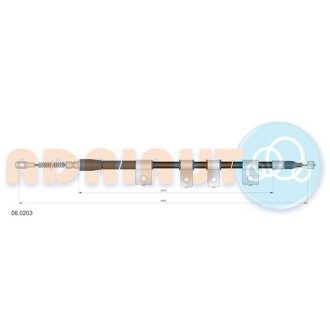 Трос ручного тормоза ADRIAUTO 060203
