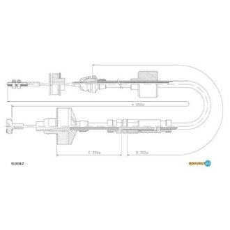 Тросик ADRIAUTO 5501582