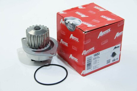 Водяний насос Berlingo/Partner 00-/C3/C4 1.6i 02- (19z) AIRTEX 1600