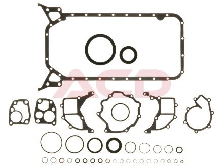 Прокладки мотора нижний (к-кт.) OM601, 2.3D AJUSA 54010500