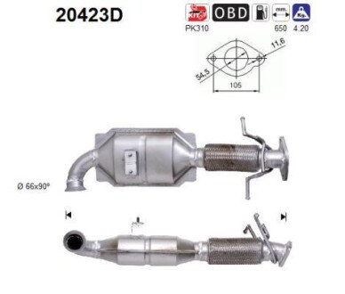 Катализатор AS-PL 20423D